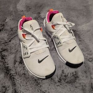 Women's Nike Free X Metcon 2 White Black Pink Orange Sz. 8.5